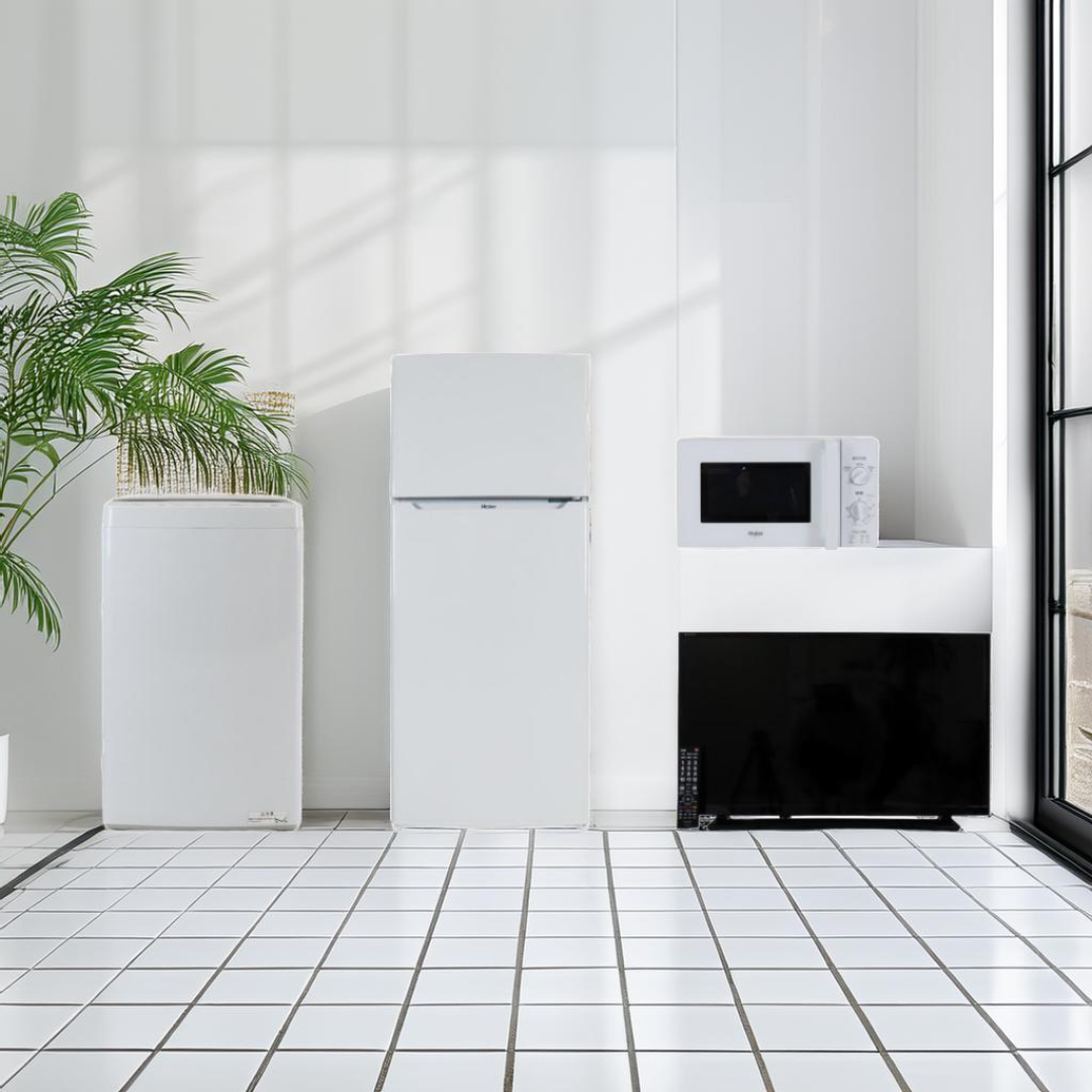 Re.Room家電4点セット(冷蔵庫110~120L・32インチテレビ) レンタル