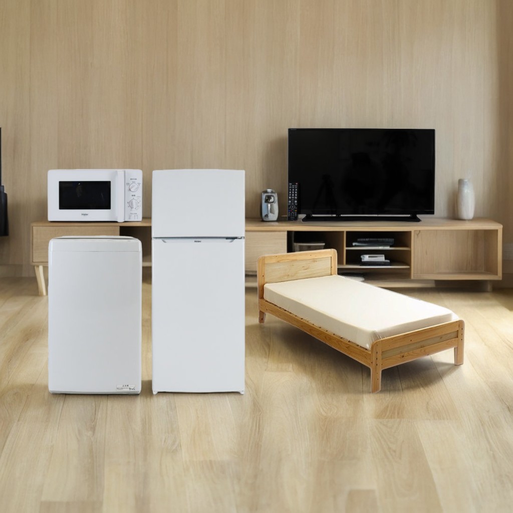 Re.Room新生活応援セット(冷蔵庫110~120L・32インチテレビ) レンタル