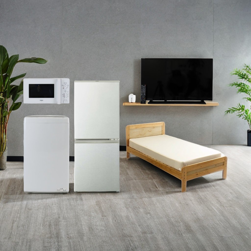 Re.Room新生活応援セット(冷蔵庫125~135L ファン式・32インチテレビ) レンタル