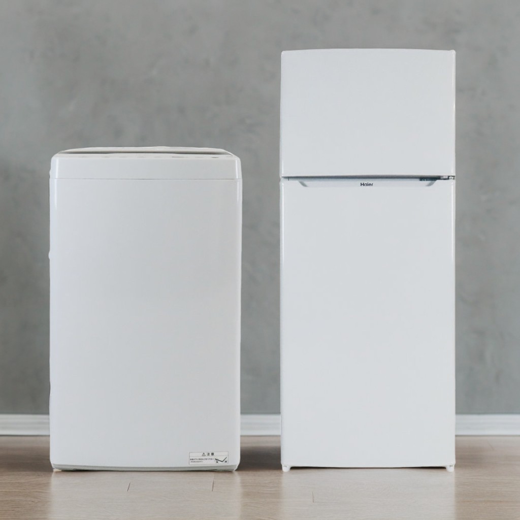 Re.Room家電2点セット(冷蔵庫110~120L) レンタル