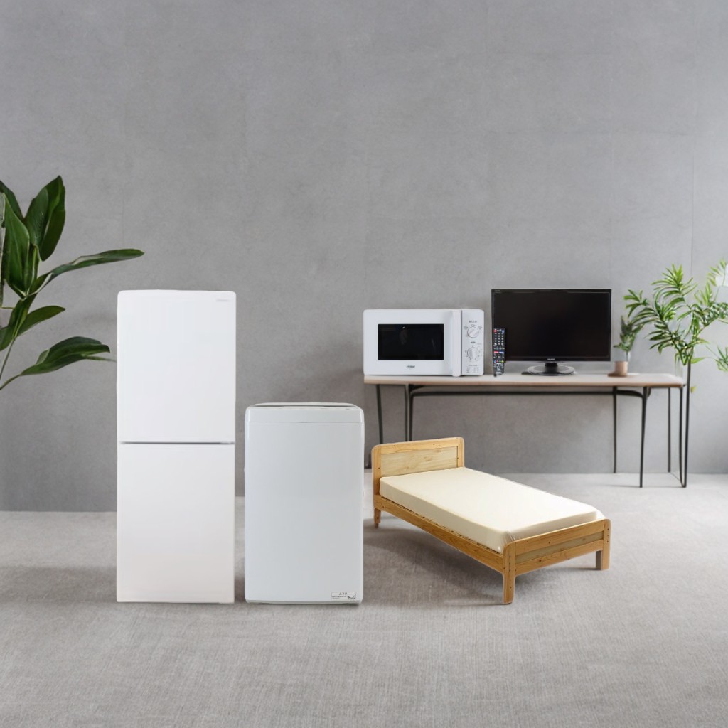 Re.Room新生活応援セット(冷蔵庫150~160Lビッグフリーザー) レンタル