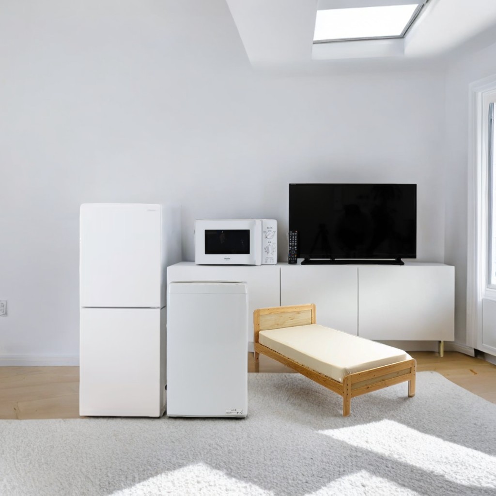 Re.Room生活応援セット(冷蔵庫150~160Lビッグフリーザー・32インチテレビ) レンタル